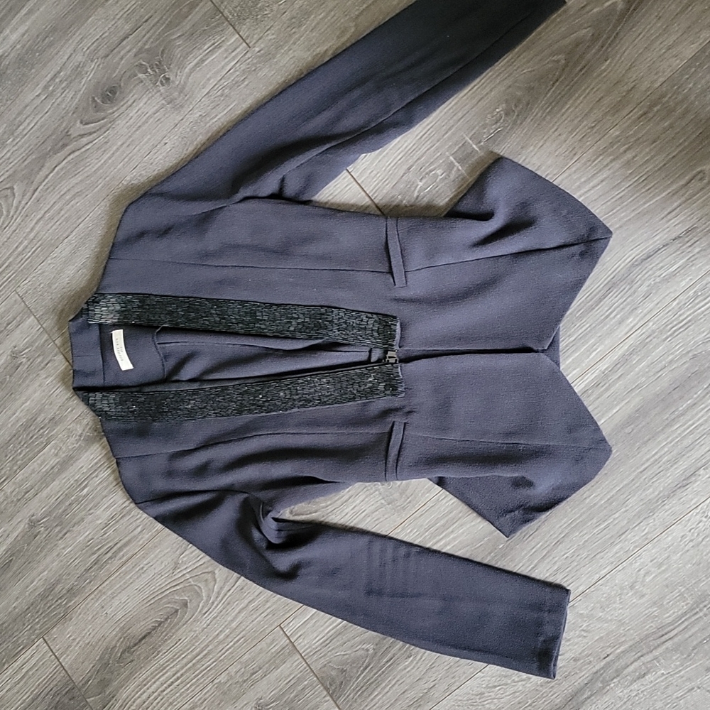 Sophie Rue Sparkle Beaded Blazer